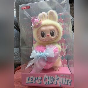 SOLD 👑 Boxed and Sealed Authentic Let's Checkmate Queen Labubu 👑